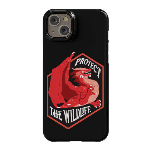 Protect The Wildlife Red Dragon Phone Case